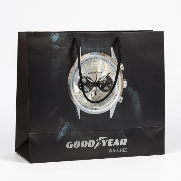 GOODYEAR пакет чорний подарунковий