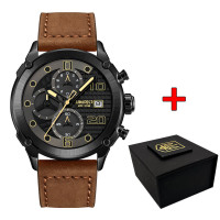 Годинник наручний Awarder 016 Black-Brown