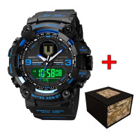 Годинник наручний Awarder 001 ТРО Чорні з червоним + Коробка.