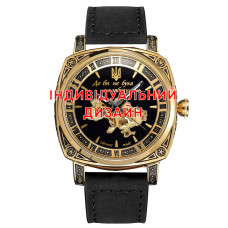 Годинник наручний Awarder 021 Gold-Black Lady Індивідуальний дизайн