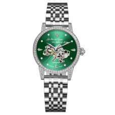 Годинник наручний Awarder 049 Silver-Green