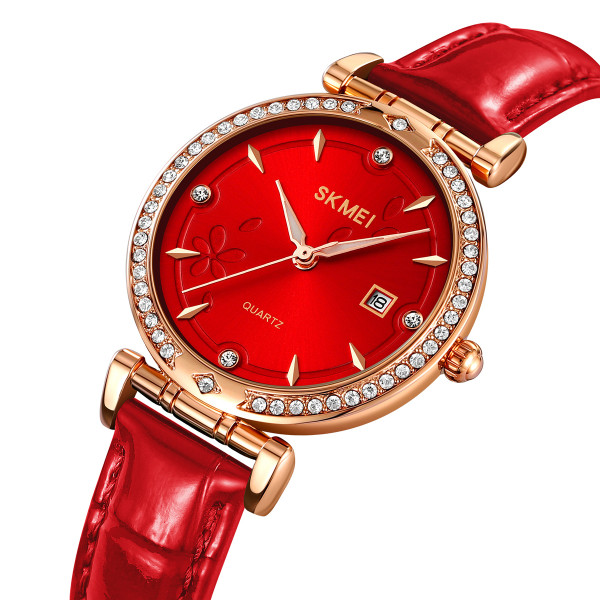 Skmei 2169RGRD Rose Gold-Red