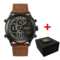 Годинник наручний Awarder 017 Black-Brown