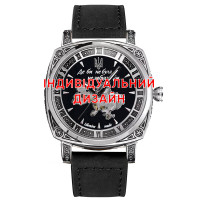 Годинник наручний Awarder 021 Silver-Black Lady Індивідуальний дизайн