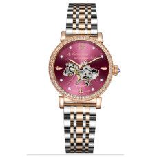 Годинник наручний Awarder 047 Silver-Gold-Pink