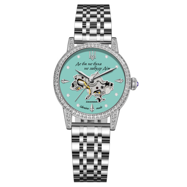 Годинник наручний Awarder 049 Silver-Blue