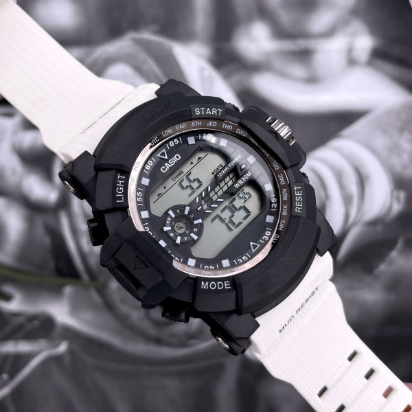 Casio 1863  White-Black Rep