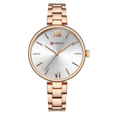 Curren 9017 Rose Gold-White