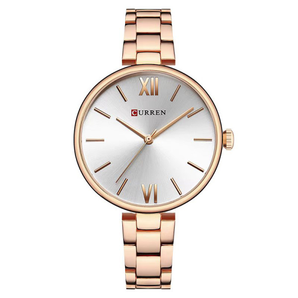 Curren 9017 Rose Gold-White