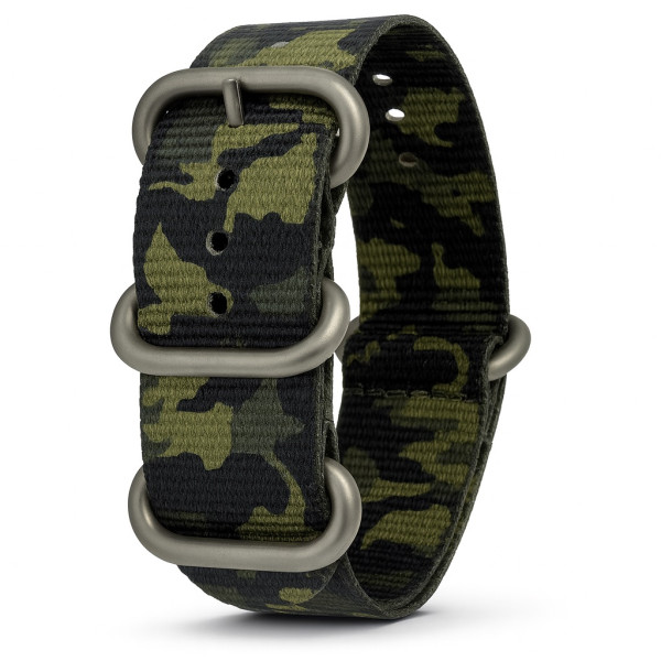 Ремешок Nato Camo Woodland 22 мм