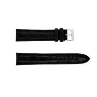 Ремінець для годинника Awarder 22 мм Black-Silver