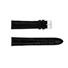 Ремінець для годинника Awarder 22 мм Black-Silver