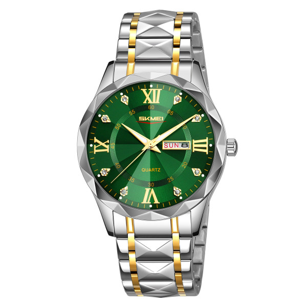 Skmei 9369TGDGN Gold-Green