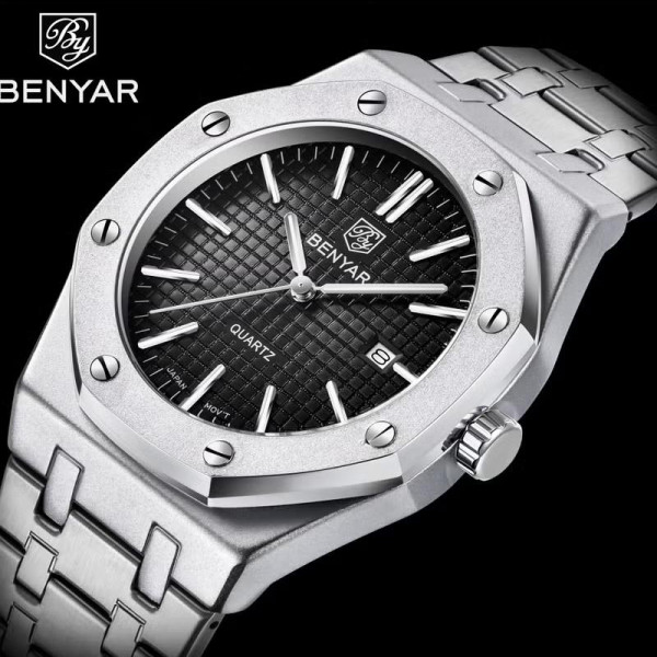 Benyar BY-5156 Silver-Black