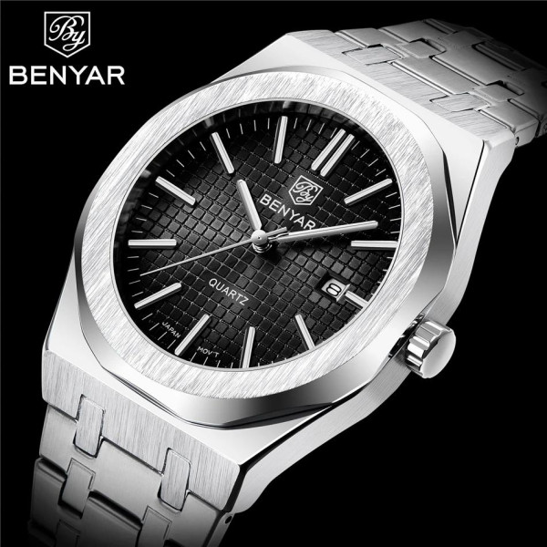 Benyar BY-5219 Silver-Black