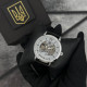 Годинник механічний Patriot 022SISI Скелетон Героям Слава ЗСУ