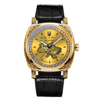 Годинник наручний Awarder 021-3D  Де би не був Gold-Gold
