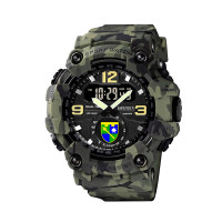 Годинник наручний Awarder 003 Регіональне управління Зелений камуфляж + Коробка