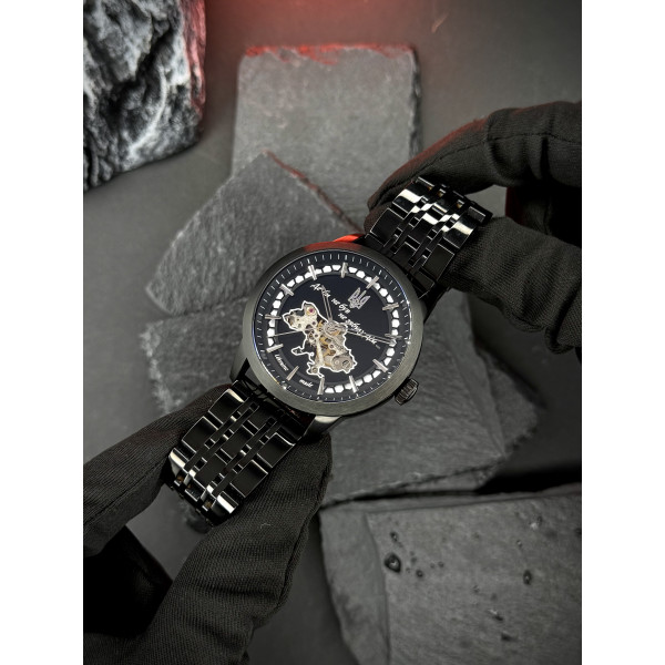 Годинник наручний Awarder 043 Де би не був All Black Steel Automatic