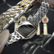 Cartier Silver-Gold-White 29х31 Rep
