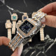 Cartier Rose Gold-Silver-Black 31x35 Rep