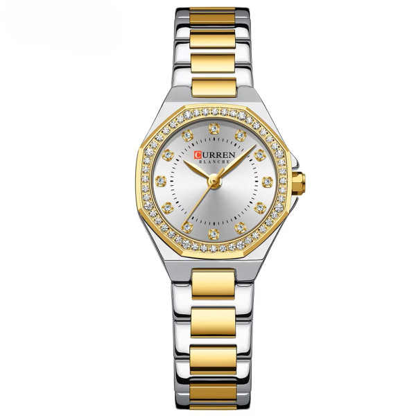 Curren 9100 Silver-Gold-White