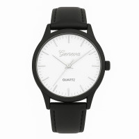 Годинник Geneva 0204 Black-White