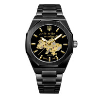 Годинник наручний Awarder 026-3D Де би не був Black-Gold