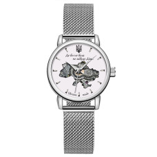 Годинник наручний Awarder 028-3D Silver-White Де би не була