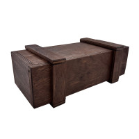 Коробочка деревʼяна Константа Коричнева