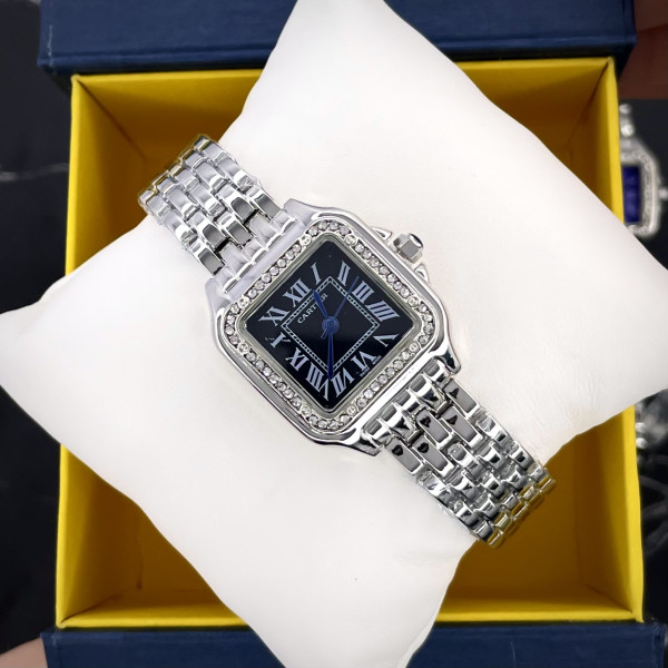 Cartier Silver-Black 29x31 Rep
