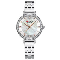 Curren 9087 Silver-White