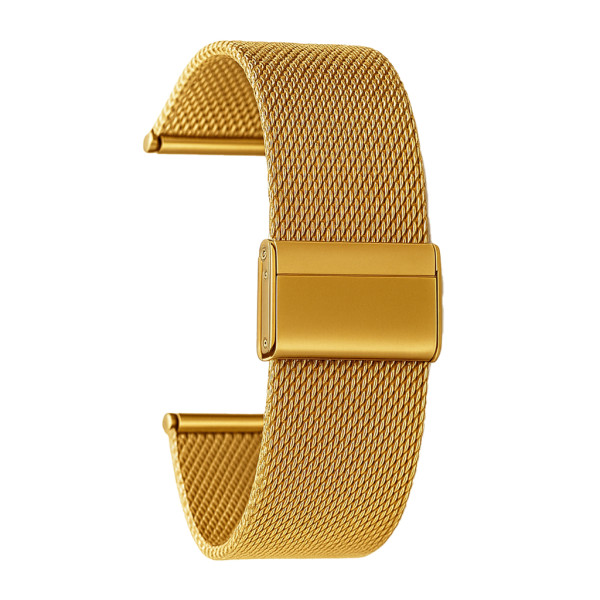 Браслет міланська петля Awarder 022 Gold 20 мм