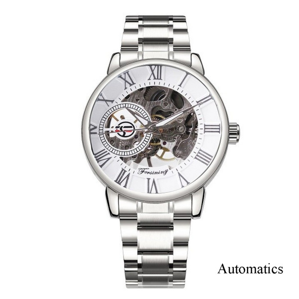 Forsining 8099A Silver-White Metal