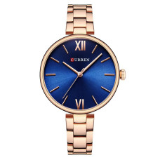Curren 9017 Rose Gold-Blue