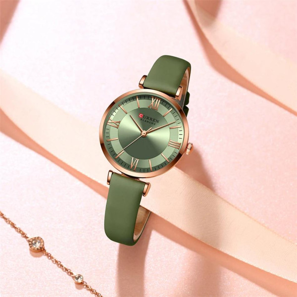 Сurren 9079 Rose Gold-Light Green