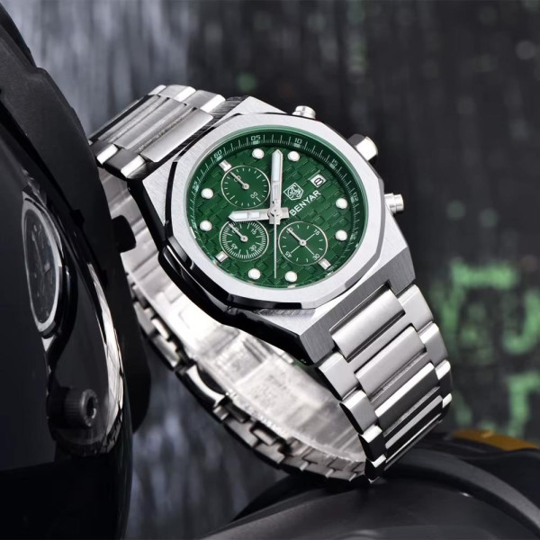 Benyar BY-5216 Silver-Green