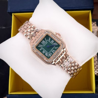 Cartier Rose Gold-Green 29x31 Rep