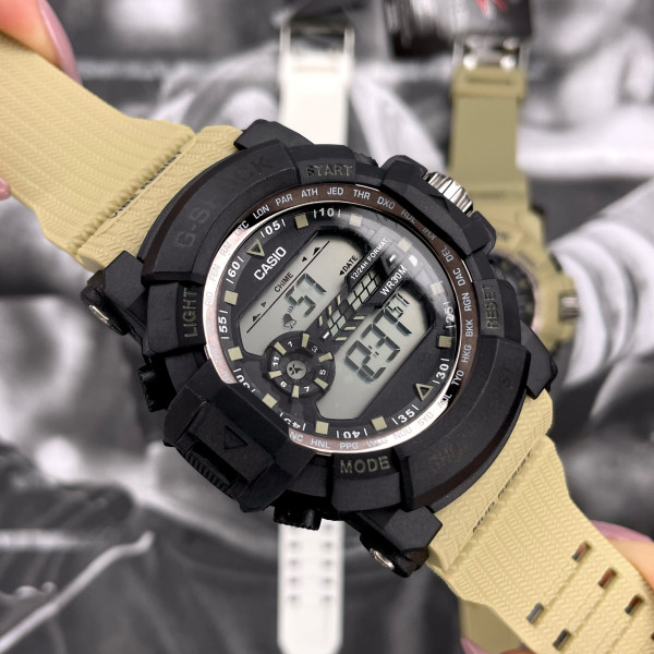 Casio 1863  Khaki-Black Rep