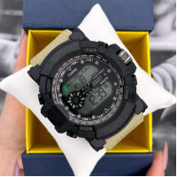 Casio 1863  Khaki-Black Rep