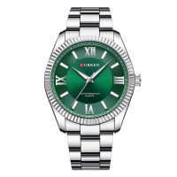 Curren 8453 Silver-Green
