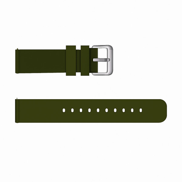 Ремінець для годинника 3016 Army Green 22 мм