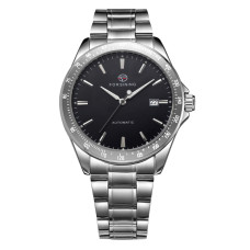 Forsining 8294 Silver-Black Steel