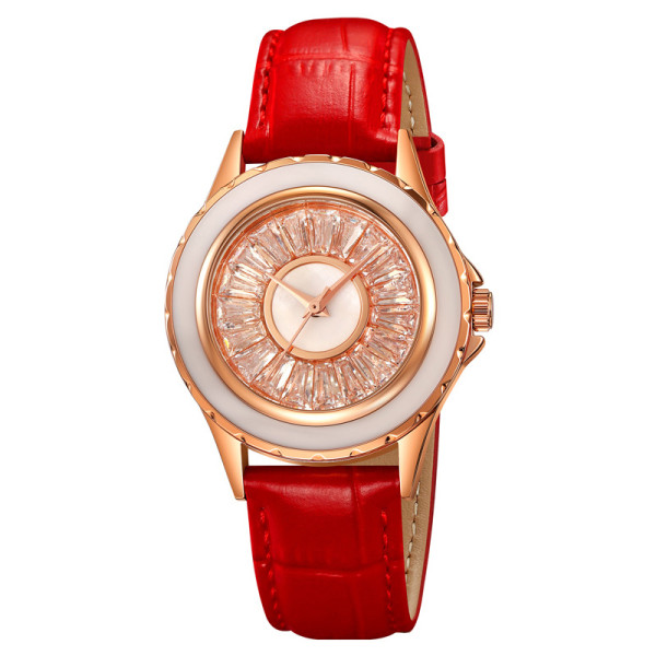 Skmei 2172RGRD Rose Gold-Red