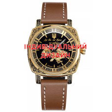 Годинник наручний Awarder 021 Gold-Brown Lady Індивідуальний дизайн