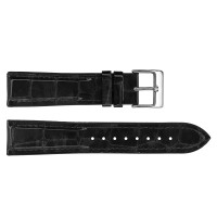 Ремінець Awarder силікон + шкіра чорний 18x16