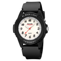 Skmei 2433BKWT-AC Black-White Namber