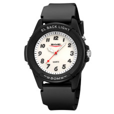 Skmei 2433BKWT-AC Black-White Namber