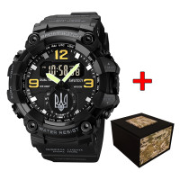 Наручные часы Awarder 003 Тризуб Серебро Black