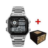 Годинник наручний Awarder 011BKPO Поліція Срібло + Коробка